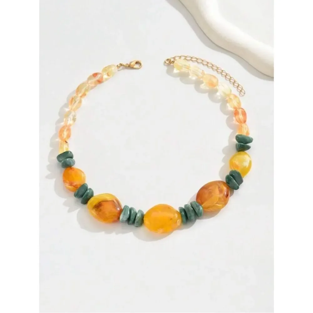 Anthropologie striking amber
